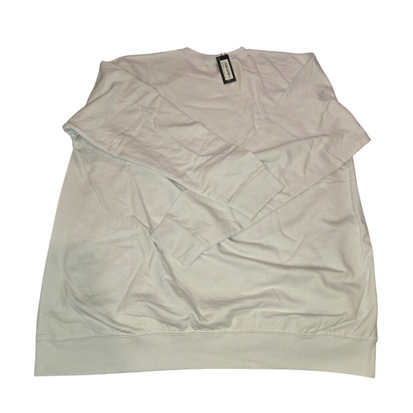 PRETTYLITTLETHING White Colorado Mountain Print Oversized Sweatshirt XL - Picture 11 of 11